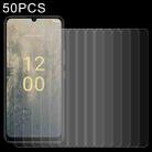 For Nokia C31 50 PCS 0.26mm 9H 2.5D Tempered Glass Film - 1
