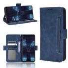 For Infinix Note 12 VIP Skin Feel Calf Texture Card Slots Leather Phone Case(Blue) - 1