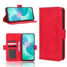 For Infinix Note 12i Skin Feel Calf Texture Card Slots Leather Phone Case(Red) - 1