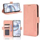 For Cubot X50 Skin Feel Calf Texture Card Slots Leather Phone Case(Pink) - 1