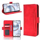 For Cubot X50 Skin Feel Calf Texture Card Slots Leather Phone Case(Red) - 1