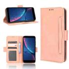 For HotPepper Serrano3 Skin Feel Calf Texture Card Slots Leather Phone Case(Pink) - 1