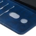 For Galaxy S20 Ultra Fashion Calf Texture Zipper Horizontal Flip Leather Case with Stand & Card Slots & Wallet Function(Blue) - 10