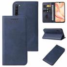 For OPPO Find X2 Lite Magnetic Closure Leather Phone Case(Blue) - 1