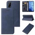 For Realme 7 5G Magnetic Closure Leather Phone Case(Blue) - 1