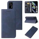 For Realme GT Neo Flash Magnetic Closure Leather Phone Case(Blue) - 1