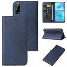 For Realme V5 5G Magnetic Closure Leather Phone Case(Blue) - 1