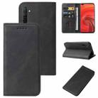 For Realme X50 Pro 5G Magnetic Closure Leather Phone Case(Black) - 1