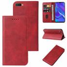 For OPPO RX17 Neo Magnetic Closure Leather Phone Case(Red) - 1