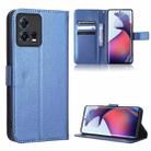 For Motorola Moto S30 Pro 5G Diamond Texture Leather Phone Case(Blue) - 1