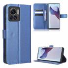 For Motorola Moto X30 Pro 5G / Edge 30 Ultra Diamond Texture Leather Phone Case(Blue) - 1