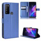 For TCL 30 XL Diamond Texture Leather Phone Case(Blue) - 1