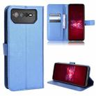 For ASUS ROG Phone 6 / 6 Pro Diamond Texture Leather Phone Case(Blue) - 1