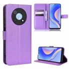 For Huawei nova Y90 Diamond Texture Leather Phone Case(Purple) - 1