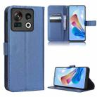 For ZTE Nubia Z40S Pro Diamond Texture Leather Phone Case(Blue) - 1