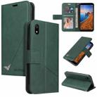 For Xiaomi Redmi 7A GQUTROBE Right Angle Leather Phone Case(Green) - 1