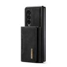 For Samsung Galaxy Z Fold3 5G DG.MING M2 Series 3-Fold Multi Card Bag Phone Case(Black) - 2