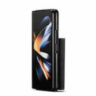 For Samsung Galaxy Z Fold3 5G DG.MING M2 Series 3-Fold Multi Card Bag Phone Case(Black) - 3