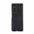 For Samsung Galaxy Z Fold3 5G DG.MING M2 Series 3-Fold Multi Card Bag Phone Case(Black) - 4