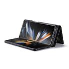 For Samsung Galaxy Z Fold3 5G DG.MING M2 Series 3-Fold Multi Card Bag Phone Case(Black) - 5