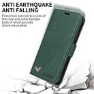 For Huawei Mate 20 Lite GQUTROBE Right Angle Leather Phone Case(Green) - 6