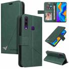 For Huawei P30 Lite GQUTROBE Right Angle Leather Phone Case(Green) - 1