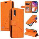 For Huawei P20 Pro GQUTROBE Right Angle Leather Phone Case(Orange) - 1