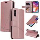 For Huawei P20 Pro GQUTROBE Right Angle Leather Phone Case(Rose Gold) - 1