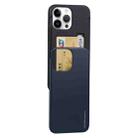 For iPhone 14 Pro GOOSPERY SKY SLIDE BUMPER Sliding Card Slot Phone Case(Dark Blue) - 1