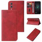 For Xiaomi Black Shark 2 Magnetic Closure Leather Phone Case(Red) - 1