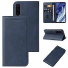 For Xiaomi Mi 9 Pro Magnetic Closure Leather Phone Case(Blue) - 1