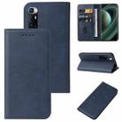 For Xiaomi Mi 10 Ultra Magnetic Closure Leather Phone Case(Blue) - 1