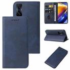 For Xiaomi Poco F4 GT Magnetic Closure Leather Phone Case(Blue) - 1