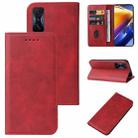 For Xiaomi Poco F4 GT Magnetic Closure Leather Phone Case(Red) - 1