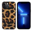 For iPhone 13 Pro Max Leather Back Phone Case (Tiger Print) - 1