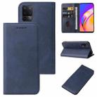 For OPPO A94 Magnetic Closure Leather Phone Case(Blue) - 1