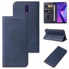 For OPPO K3 Magnetic Closure Leather Phone Case(Blue) - 1