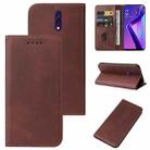 For OPPO K3 Magnetic Closure Leather Phone Case(Brown) - 1