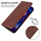 For OPPO K9s Magnetic Closure Leather Phone Case(Brown) - 5