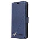 For Samsung Galaxy Note20 Ultra GQUTROBE Right Angle Leather Phone Case(Blue) - 2