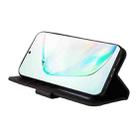 For Samsung Galaxy Note10+ GQUTROBE Right Angle Leather Phone Case(Black) - 4