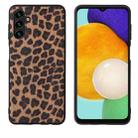 For Samsung Galaxy A13 5G Leather Back Phone Case(Leopard Print) - 1