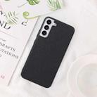 For Samsung Galaxy S22+ 5G Leather Back Phone Case(Black) - 2