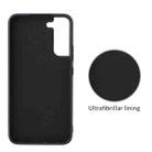 For Samsung Galaxy S22+ 5G Leather Back Phone Case(Black) - 4