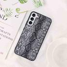 For Samsung Galaxy S22+ 5G Leather Back Phone Case(Snakeskin Print) - 2