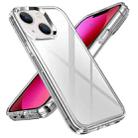 For iPhone 13 Transparent Armor Phone Case(Transparent) - 1