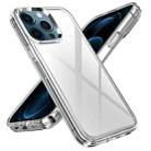 For iPhone 12 Pro Max Transparent Armor Phone Case(Transparent) - 1