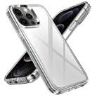 For iPhone 12 Pro Transparent Armor Phone Case(Transparent) - 1