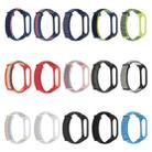 For Xiaomi Mi Band 7 Nylon Two-Section Loop Watch Band(Blue Red) - 3