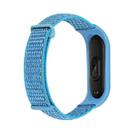 For Xiaomi Mi Band 7 Nylon Two-Section Loop Watch Band(Cape Blue) - 1